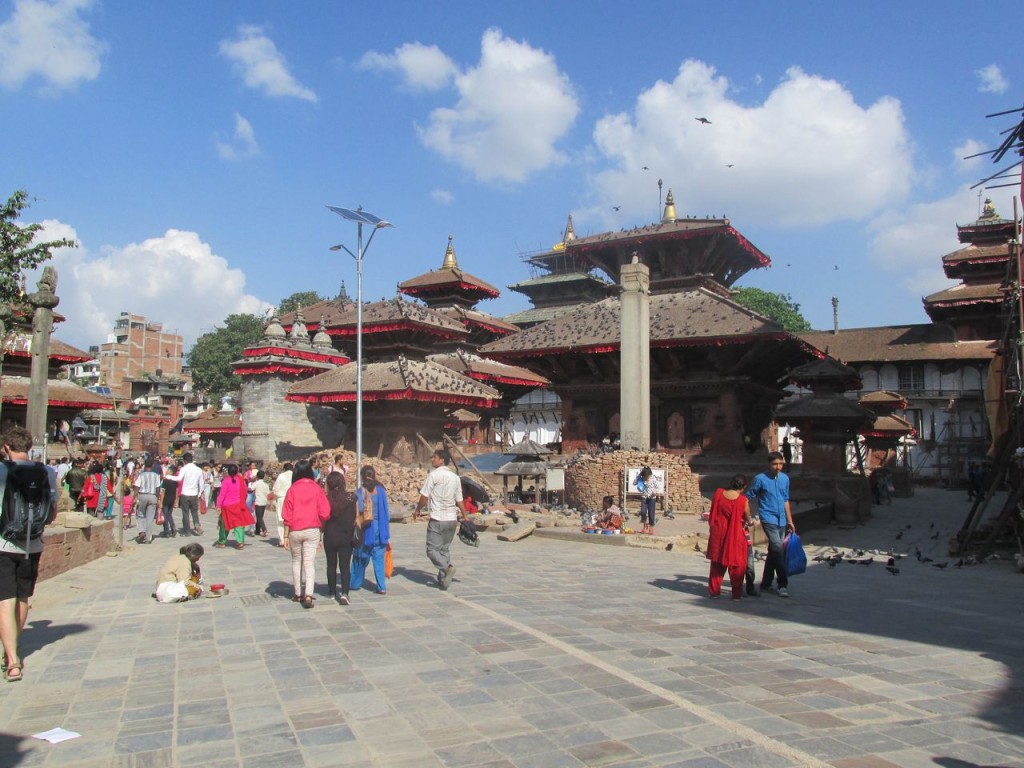 Temple Jagannath et ses pigeons !