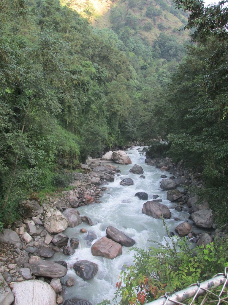 La rivière Modi Khola