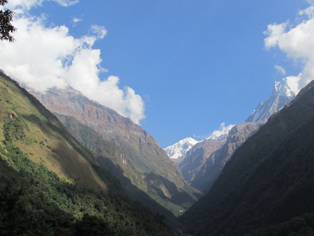 L'Annapurna 3 au fond de la vallée