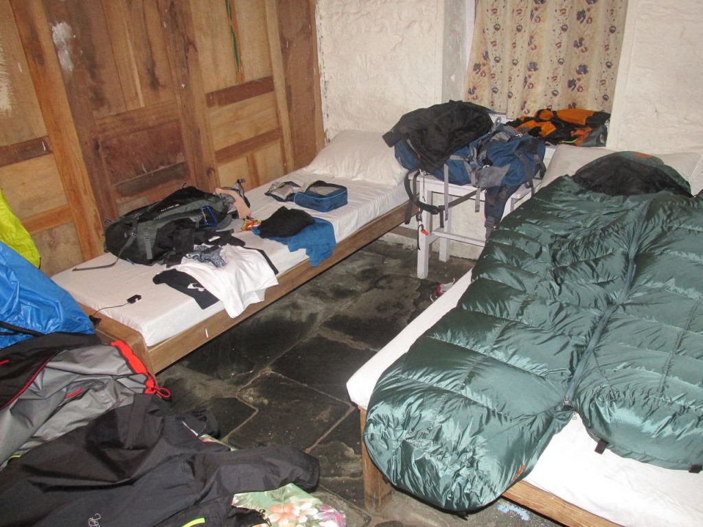 Notre chambre humide !
