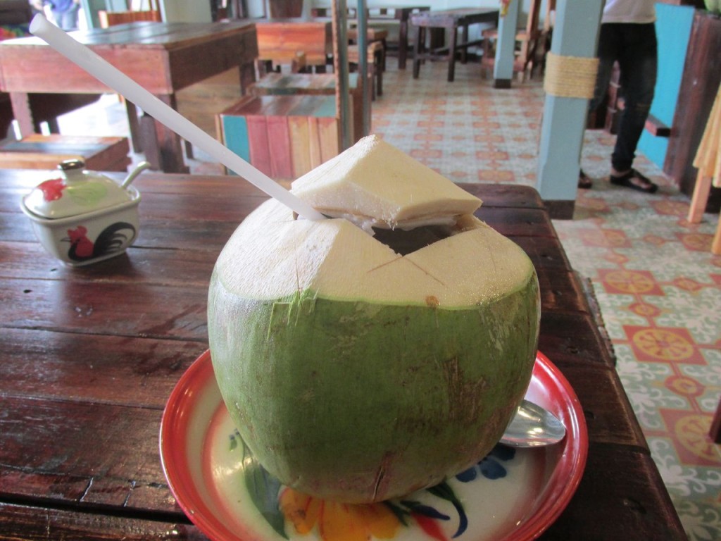 Noix de coco fraîche