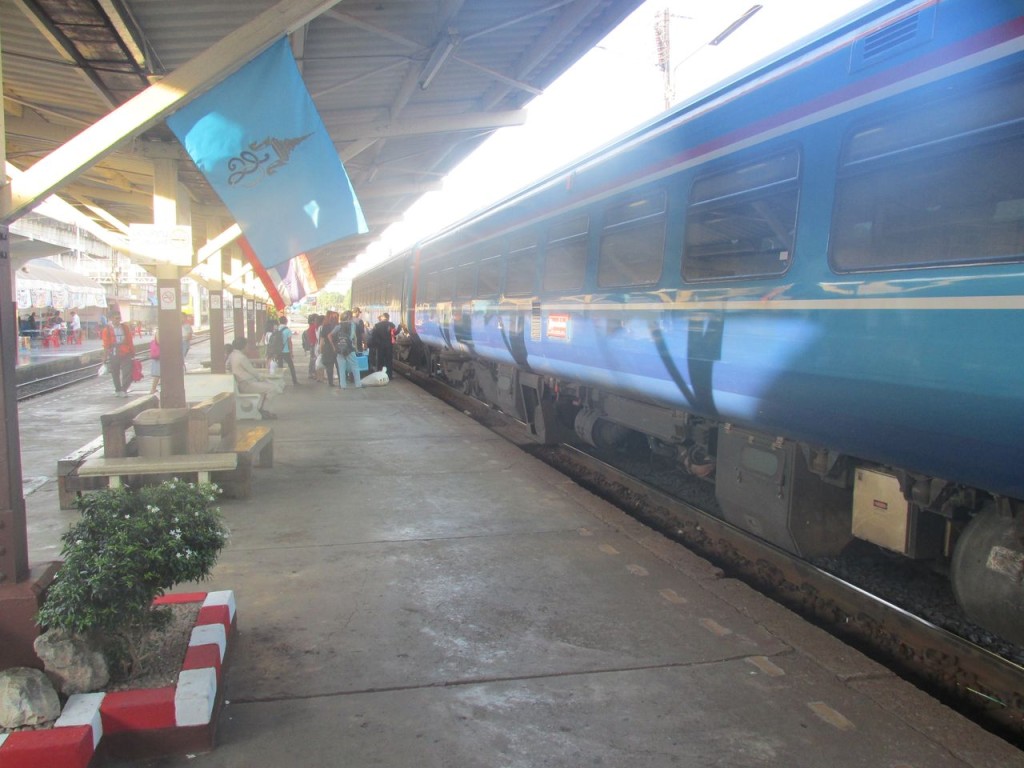 Notre train à Phitsanulok