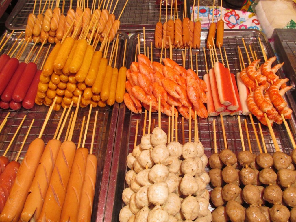 Assortiment de brochettes