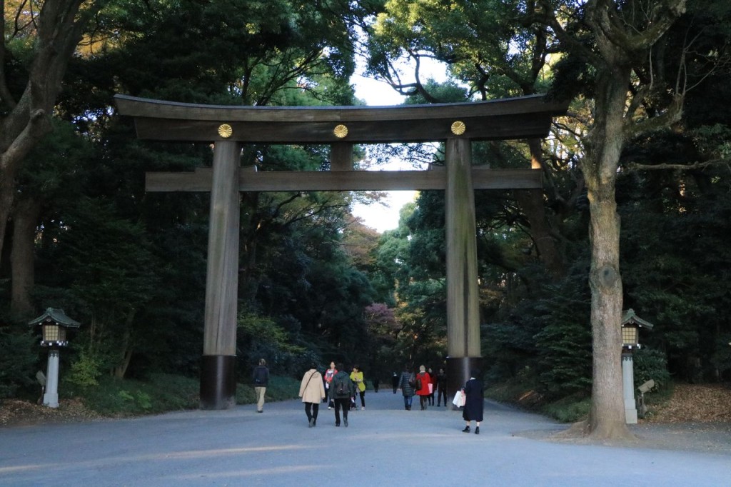 Entrée du Meiji Jingu