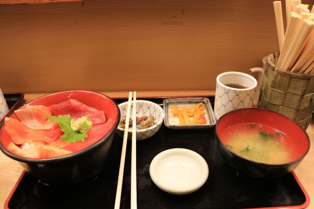 Des sashimis ! Miam !