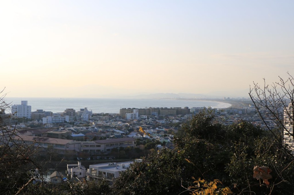 Vue sur les environs de Kamakura