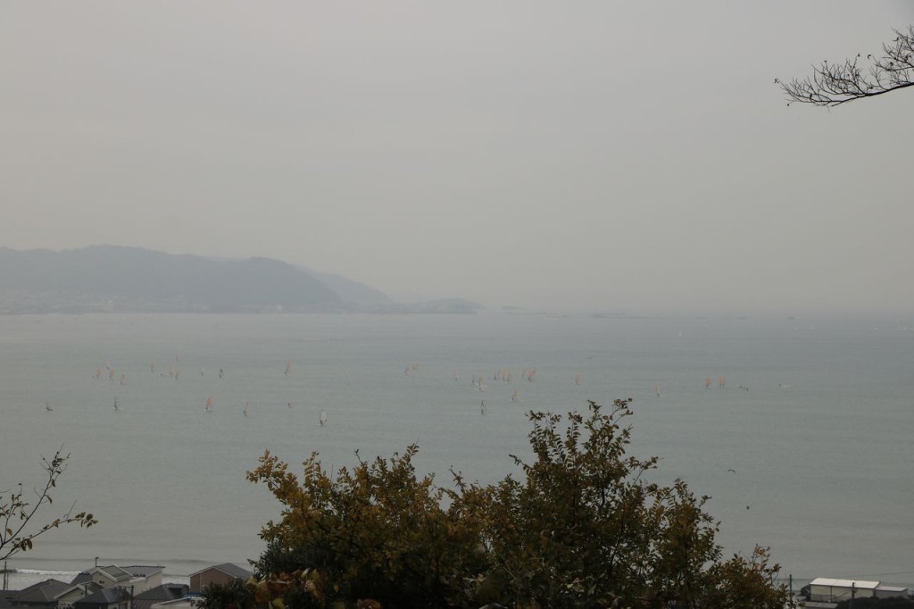Vue sur la baie de Kamakura