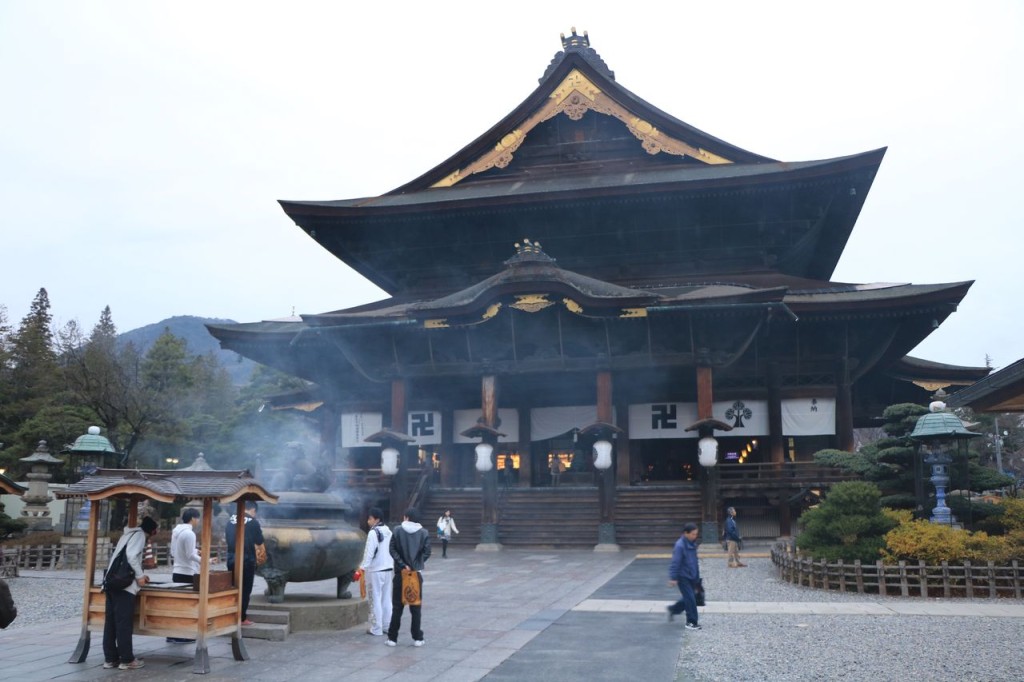 Le temple Zenko-Ji