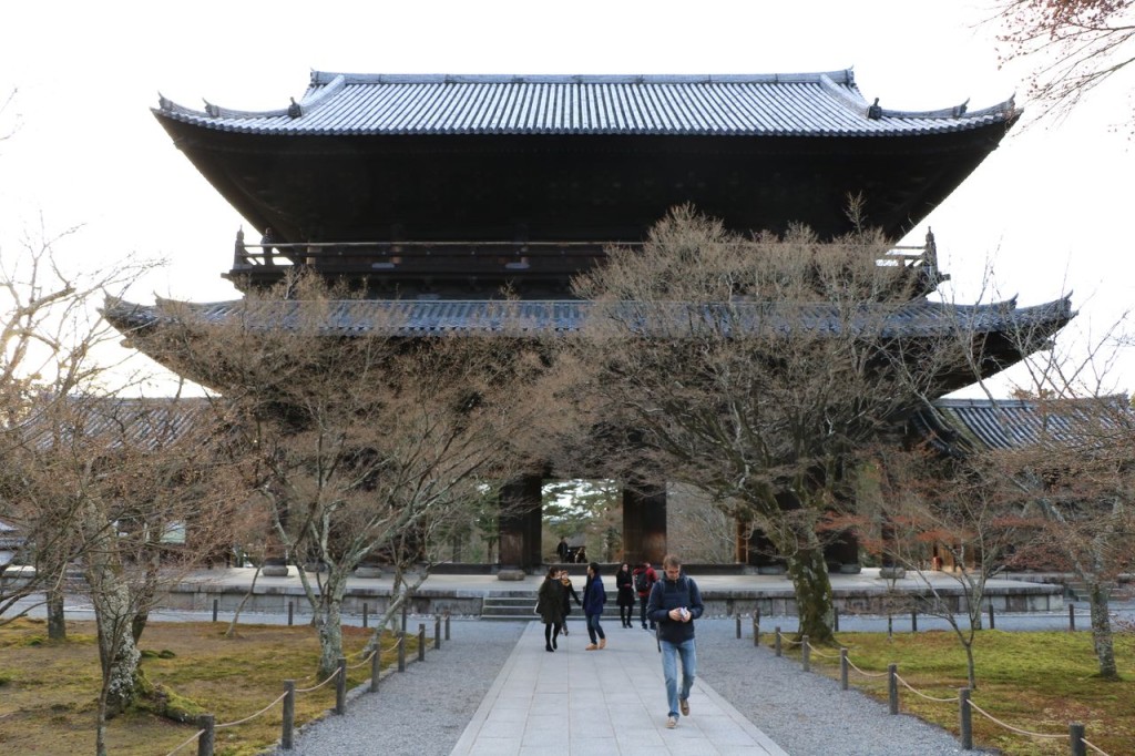 La porte d'entrée du temple Nanzen-Ji