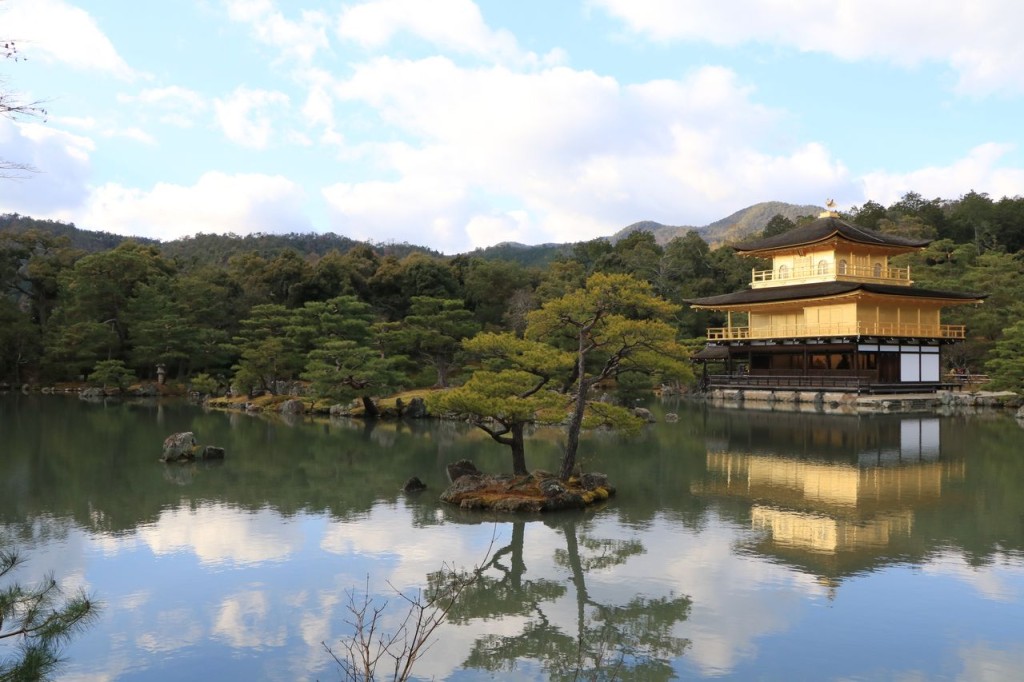 Le temple Kinkaku-Ji ou Pavillon d’Or