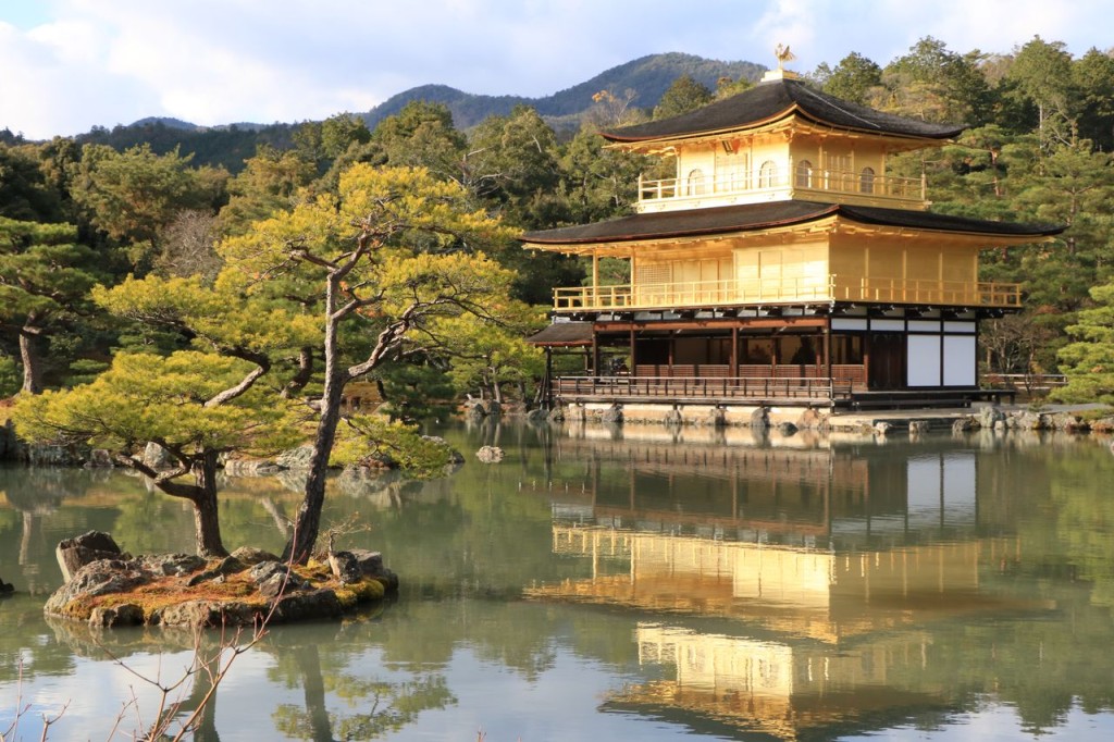 Le temple Kinkaku-Ji ou Pavillon d’Or