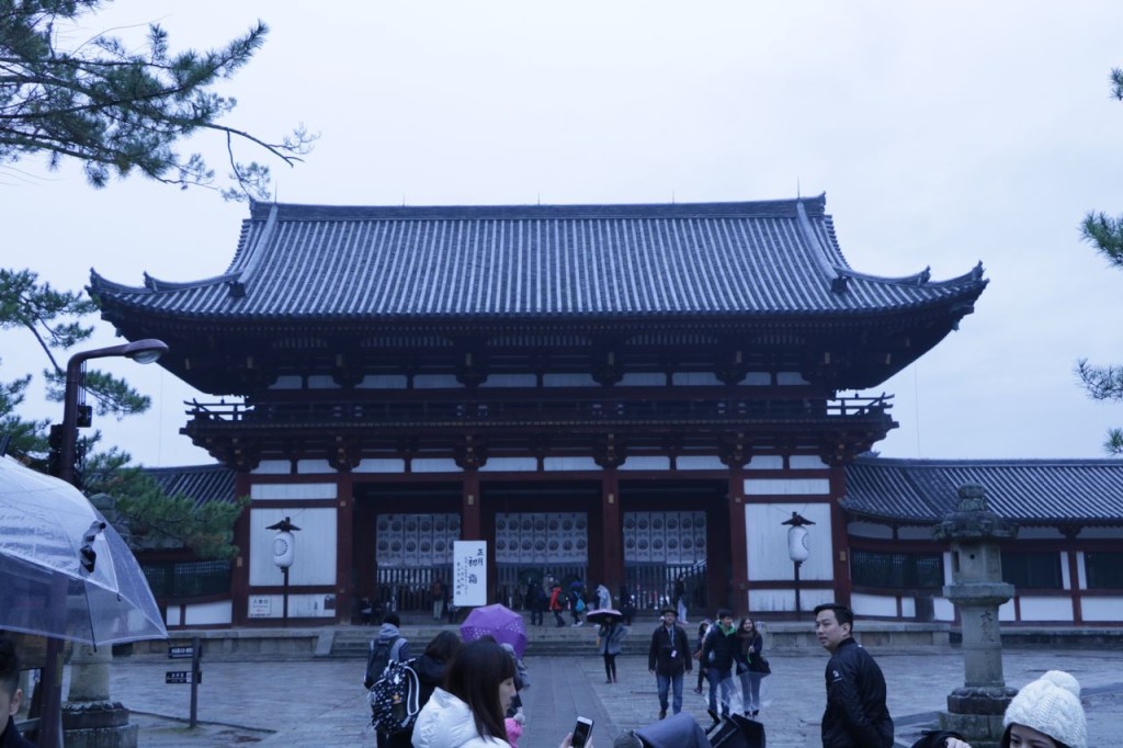 Le mur d'enceinte du temple