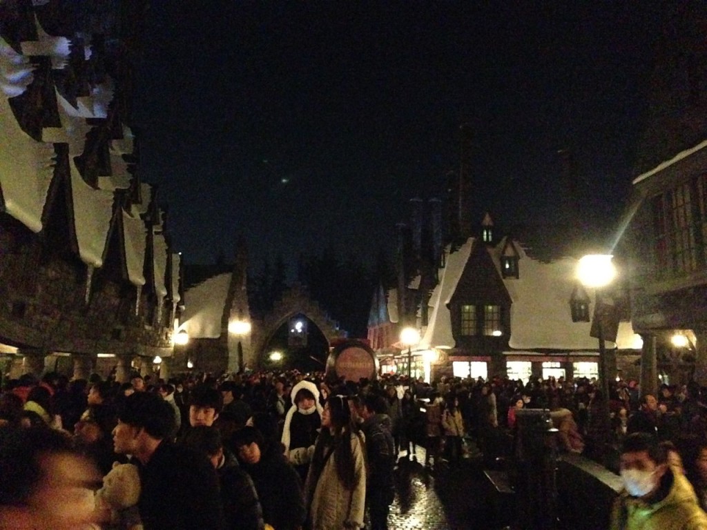 La foule ...