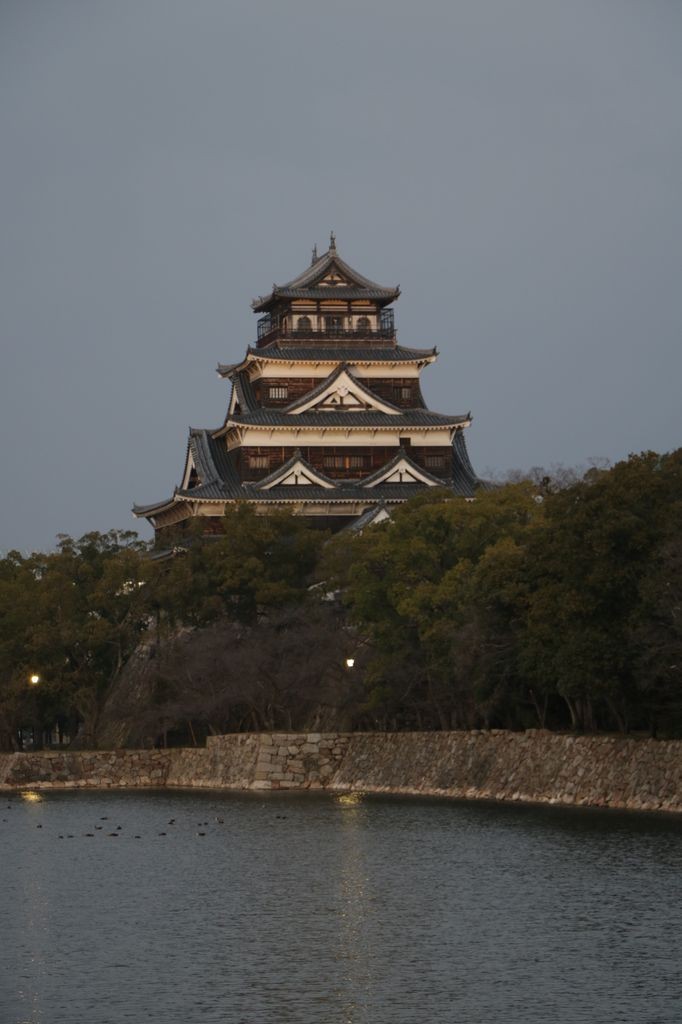 Le château d'Hiroshima