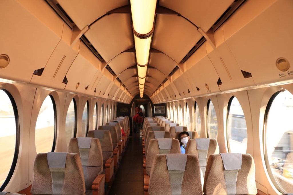 Intérieur du train