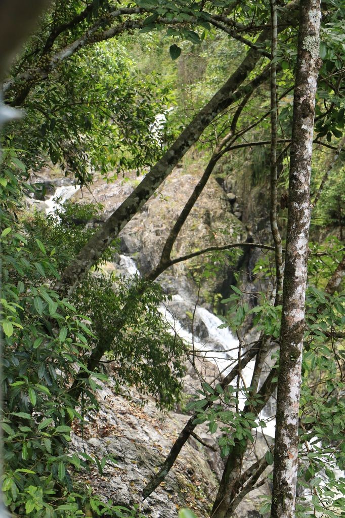 Arrivée à Crystal Cascade