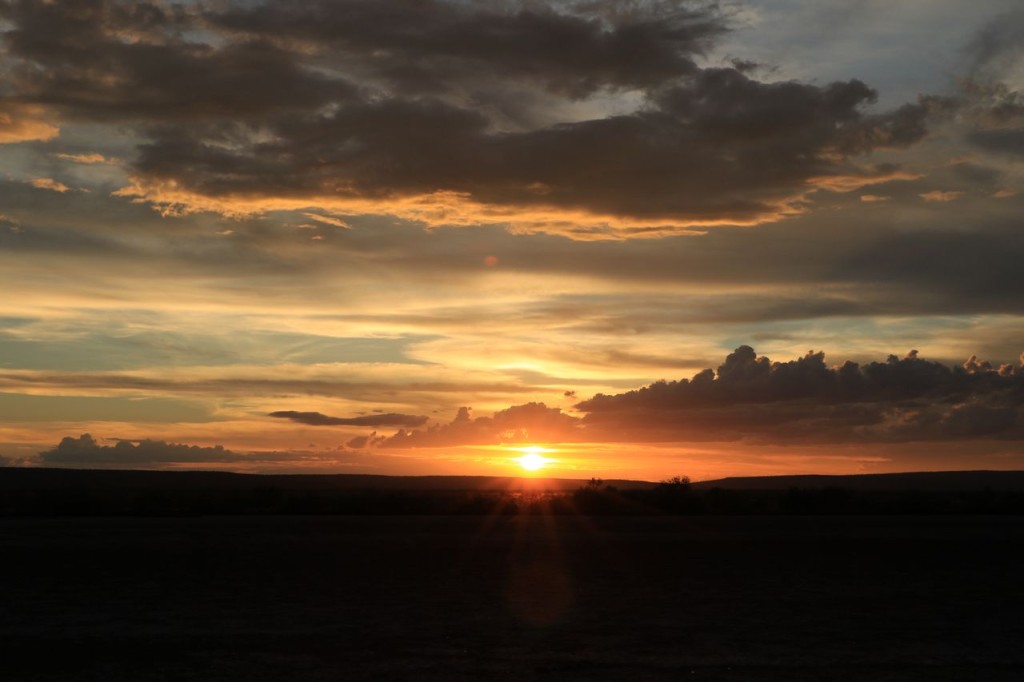 Coucher de soleil à Wyndham