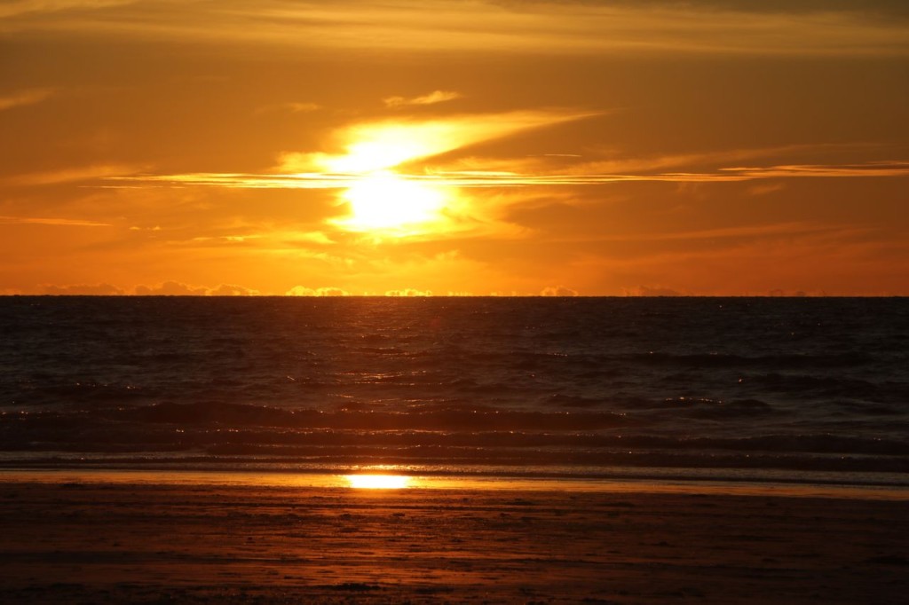 Coucher de soleil sur Broome