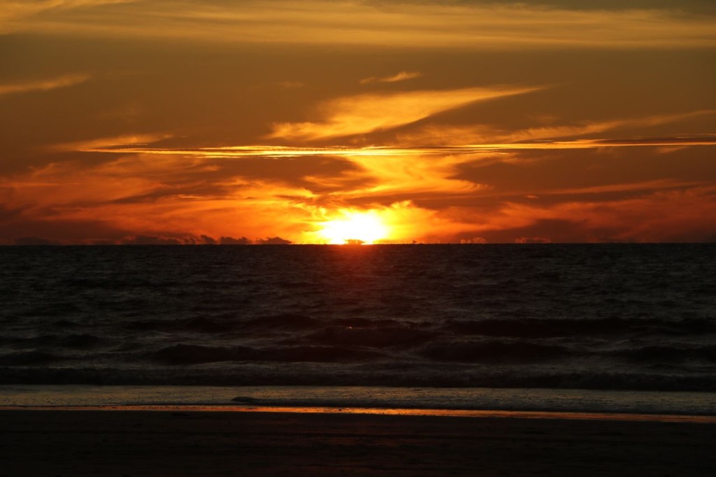 Coucher de soleil sur Broome