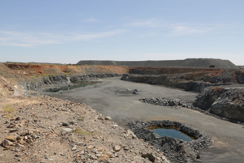 Visite de la carrière