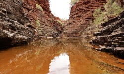 Le fond de la gorge