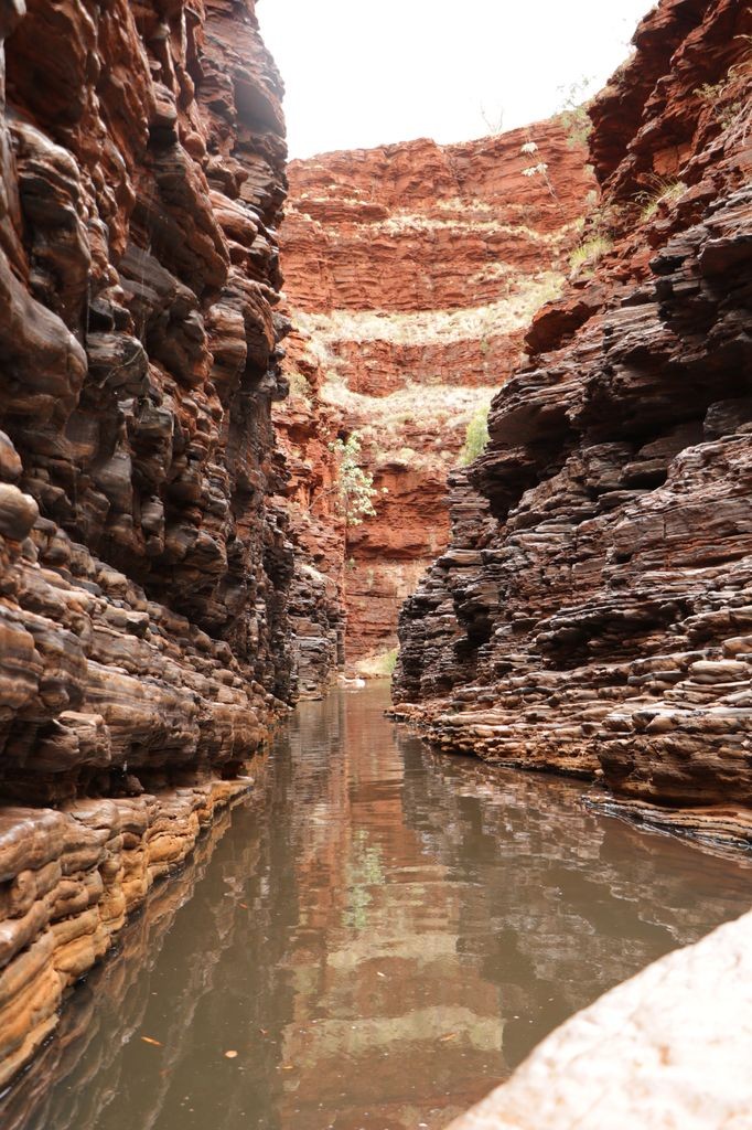 Passage dans l'eau !