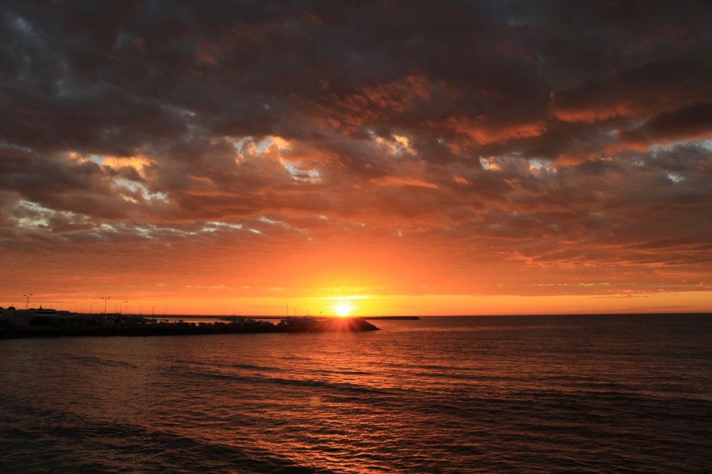Coucher de soleil à Dongara