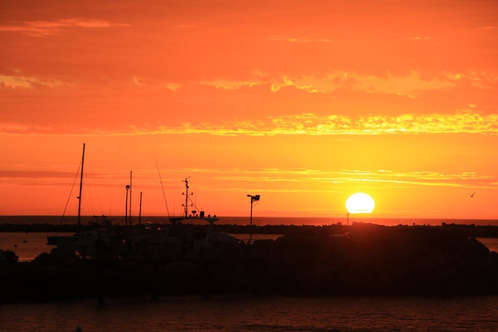Coucher de soleil à Dongara
