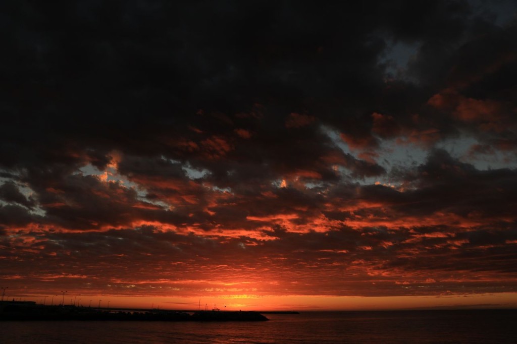 Coucher de soleil à Dongara
