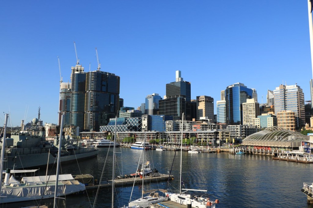 Vue depuis Pyrmont Bridge