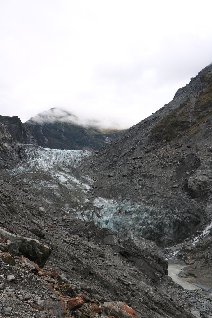 Fox Glacier au loin
