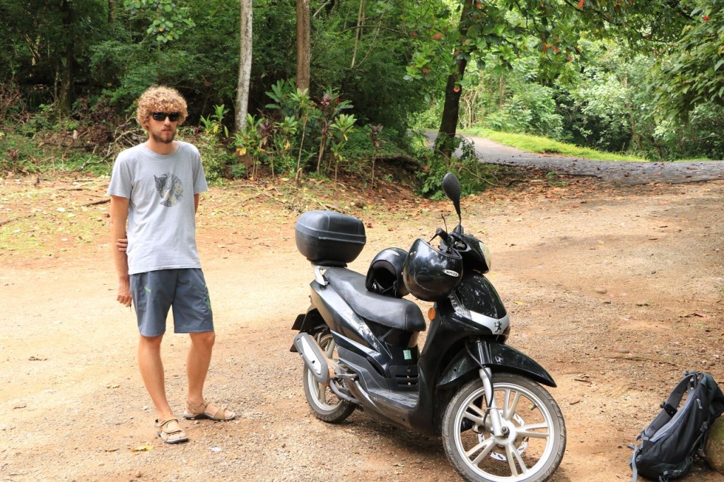Balade à scooter