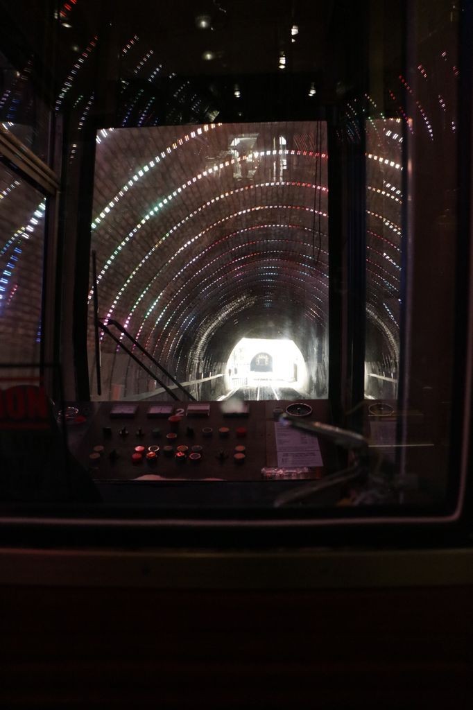 A l'intérieur du train