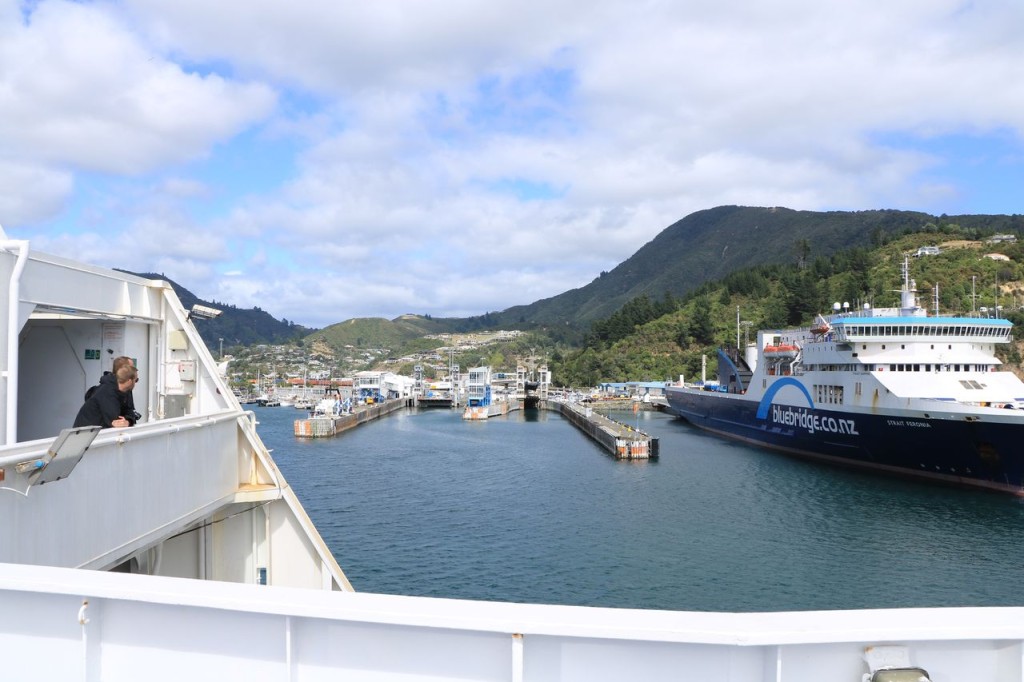 Arrivée sur Picton