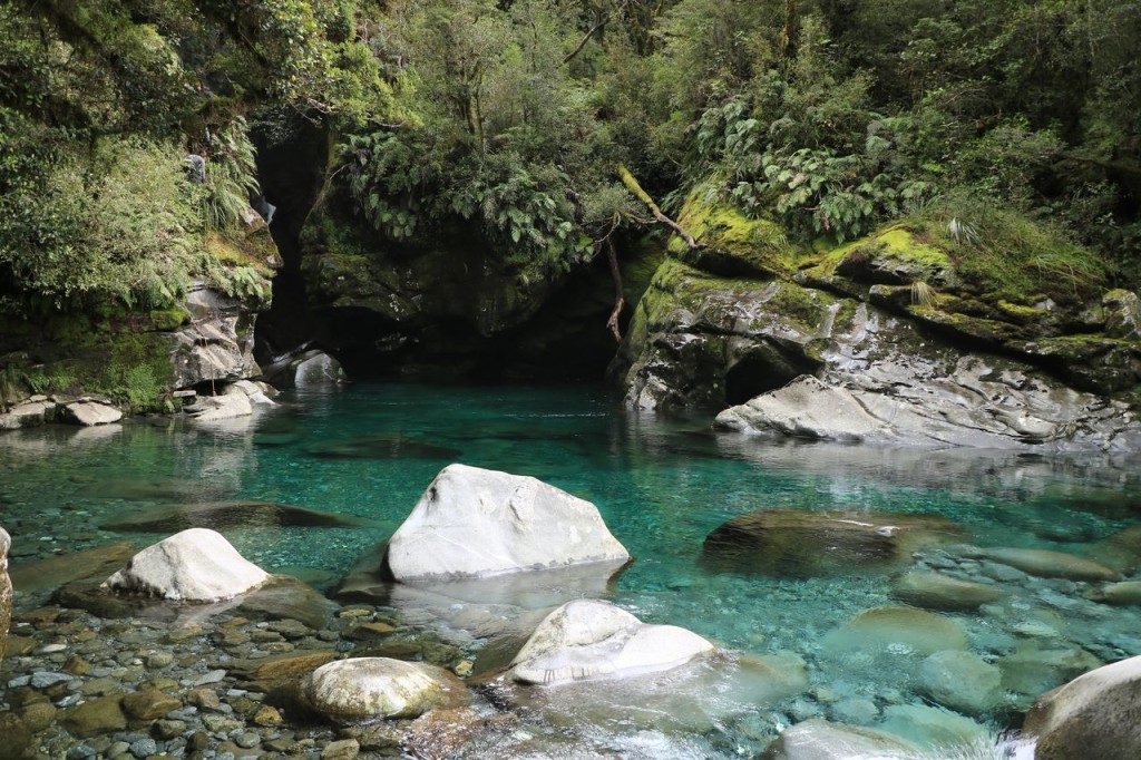 La couleur de l'eau ...