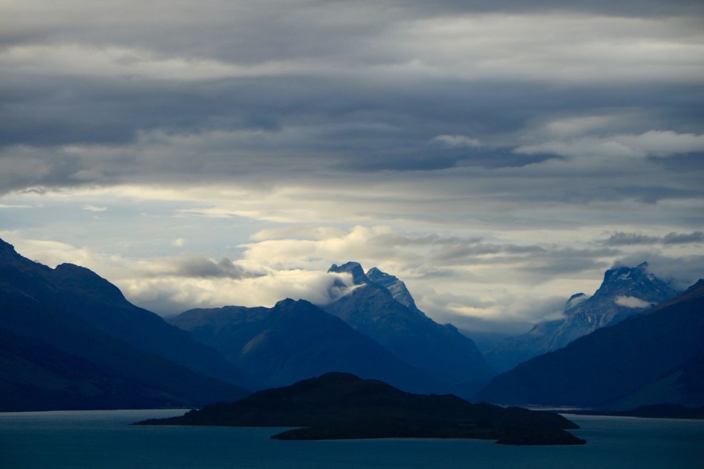 Sur la route de Glenorchy 