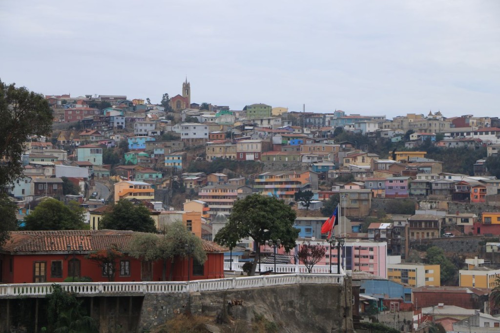 Vue sur Valparaiso