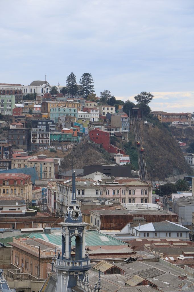 Vue sur Valparaiso
