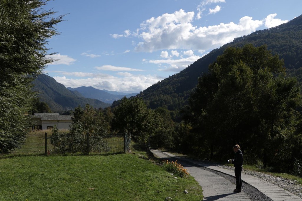 Arrivée aux thermes