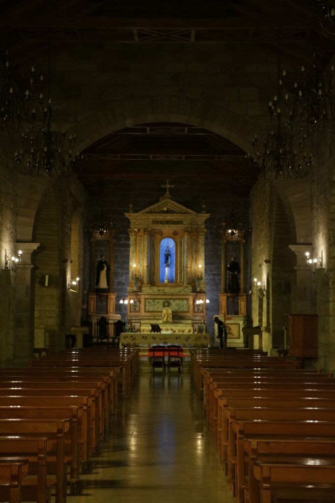 A l'intérieur