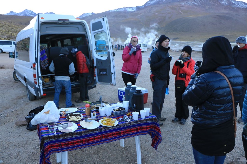 Petit-dej "frisquet" !