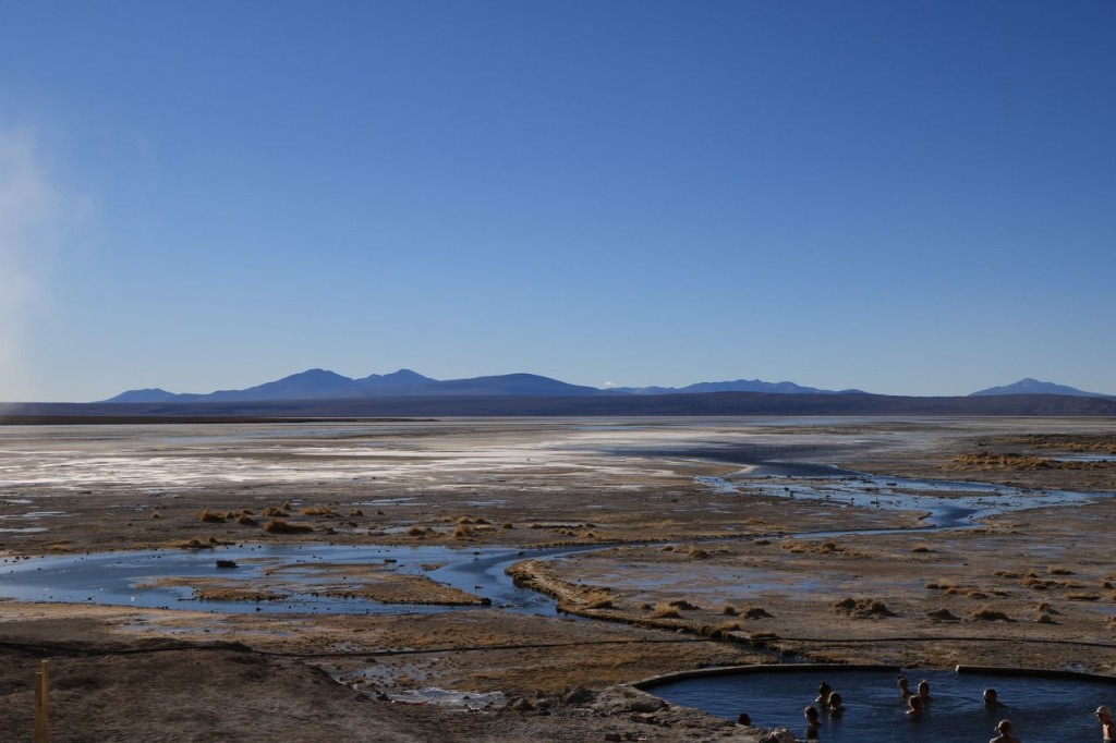 Laguna Salada et ses thermes