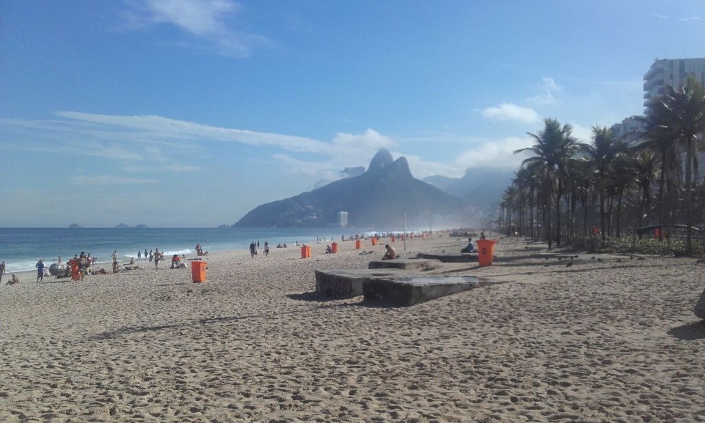 La plage d'Ipanema
