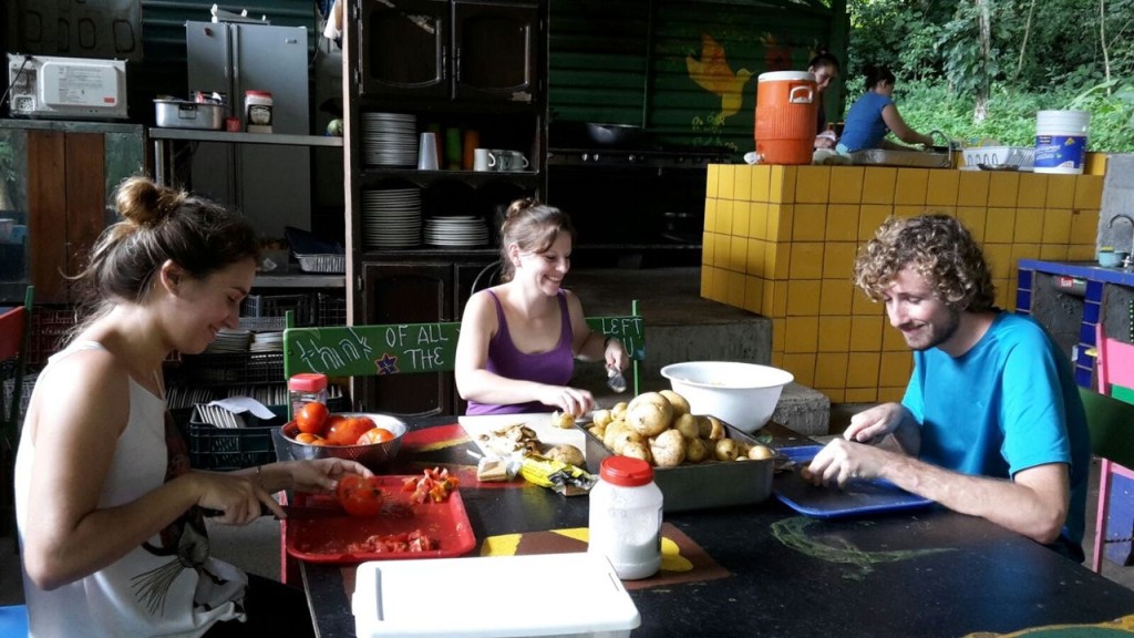 Préparation du repas !